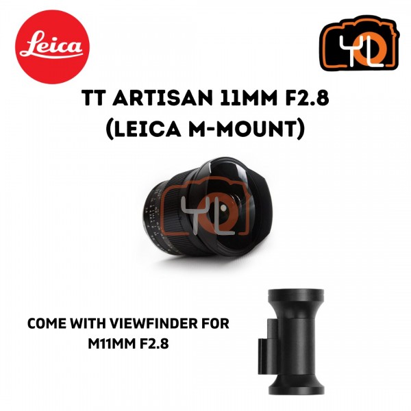 TT Artisan 11mm F2.8 (Leica M-Mount) - with View Finder