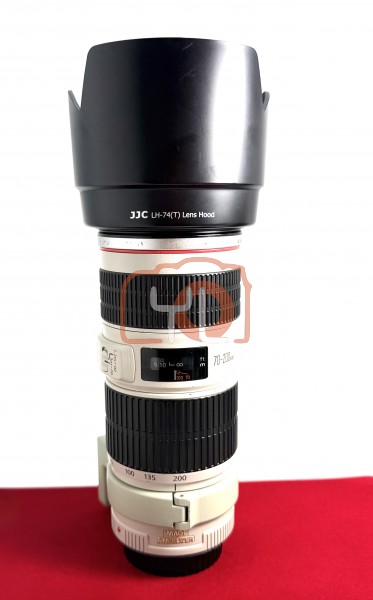 [USED-PJ33] Canon 70-200MM F4 L IS USM EF , 80% Like New Condition (S/N:476822)