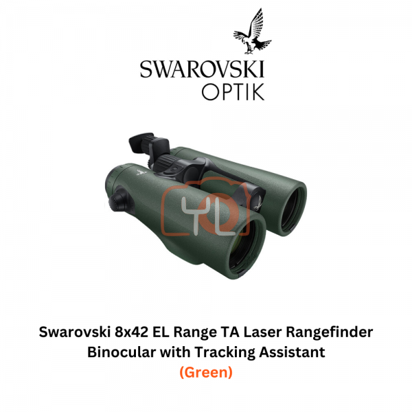Swarovski 8x42 EL Range TA Laser Rangefinder Binocular with Tracking Assistant (Green)