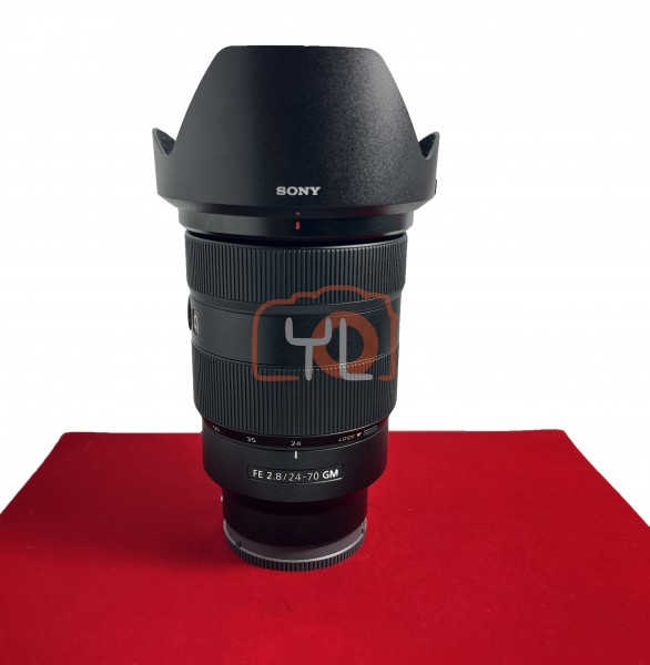[USED-PJ33] Sony 24-70mm F2.8 GM FE, 95% Like New Condition (S/N:1942820)