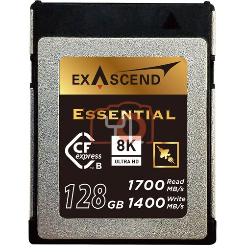 Exascend 128GB CFE4 Series CFexpress Type B Memory Card