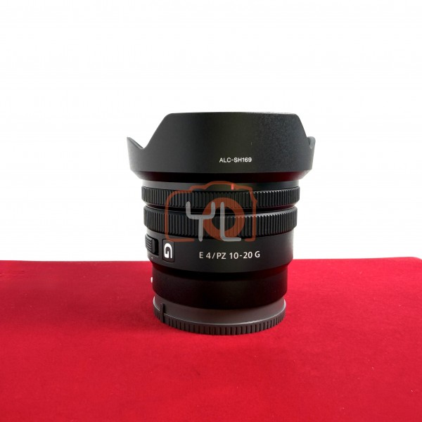 [USED-PJ33] Sony 10-20mm F4 G PZ E Mount, 95% Like New Condition (S/N:1819659)
