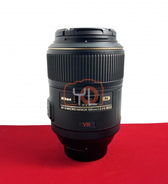 [USED-PJ33] Nikon 105mm F2.8 G VR Macro AFS (No Lens Hood) , 90% Like New Condition (S/N:2303709)