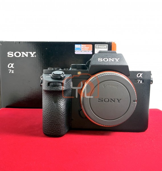 [USED-PJ33] Sony A7 Mark II / A7M2(Shutter Count: 21K), 90% Like New Condition (S/N:4495226)