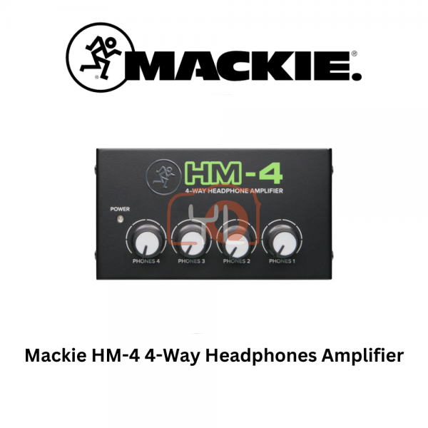 Mackie HM-4 4-Way Headphones Amplifier