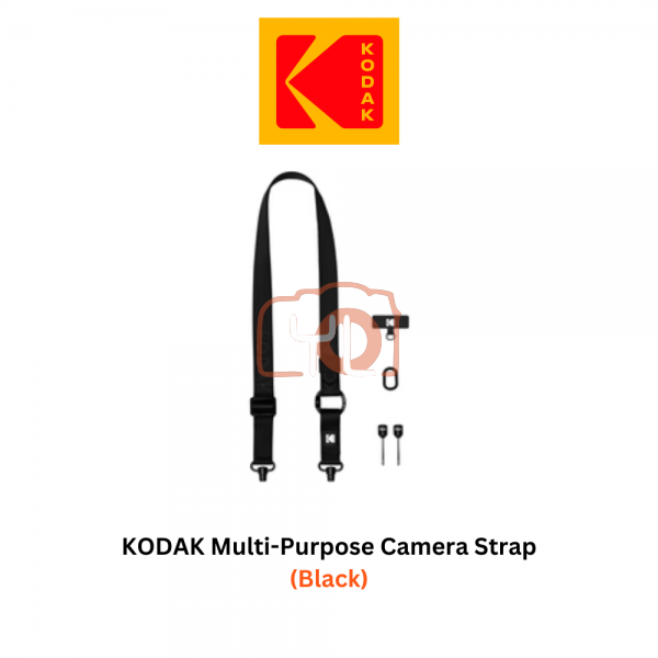 KODAK Multi-Purpose Camera Strap - Black