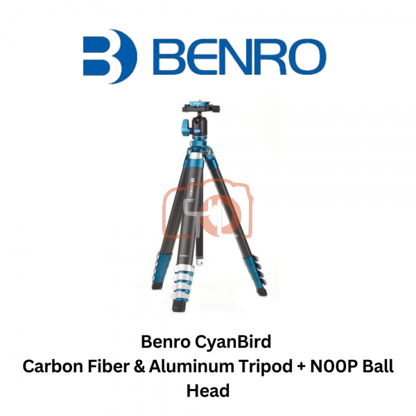 Benro TCBH15N00P CyanBird Carbon & Aluminum 5-Section Tripod with N00P Head