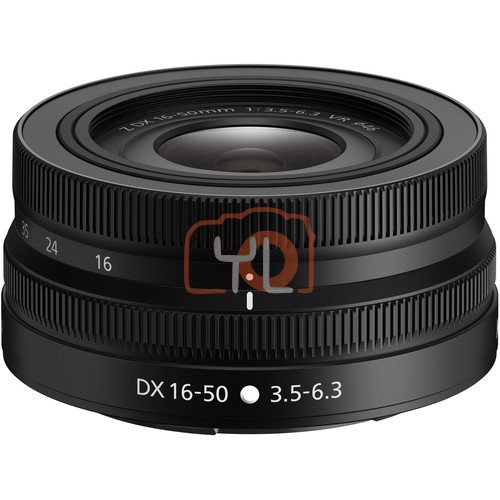 Nikon NIKKOR Z DX 16-50mm f/3.5-6.3 VR Lens (Black)