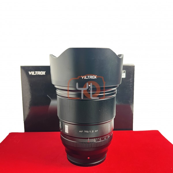 [USED-PJ33] Viltrox 75mm F1.2 PRO AF XF (Fujifilm X) , 95% Like New Condition (S/N:02K887F)