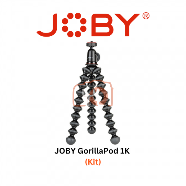 JOBY GorillaPod 1K Flexible Mini-Tripod with Ball Head Kit