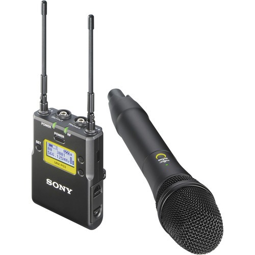 Sony UWP-D12 Camera-Mount Wireless Cardioid Handheld Microphone System