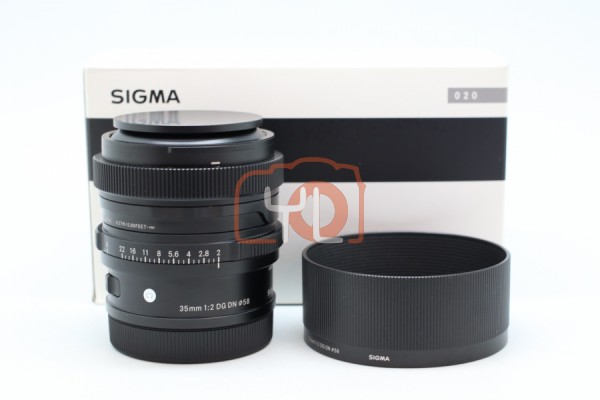[USED-PUDU] Sigma 35mm F2 DG DN Contemporary (L-Mount) 98%LIKE NEW CONDITION SN:55266746