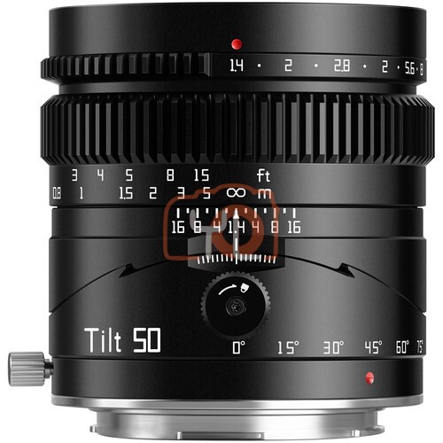TTArtisan 50mm F1.4 Tilt Lens for Leica L (Black)