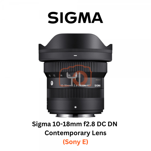 Sigma 10-18mm f2.8 DC DN Contemporary Lens (E-Mount)