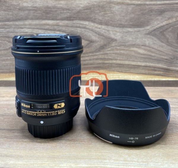 [USED @ YL LOW YAT]-Nikon AF-S NIKKOR 24mm F1.8G ED Lens,98% Condition Like New,S/N:209747