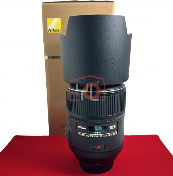 [USED-PJ33] Nikon 105mm F2.8 G VR Macro AFS, 95% Like New Condition (S/N:2053347)