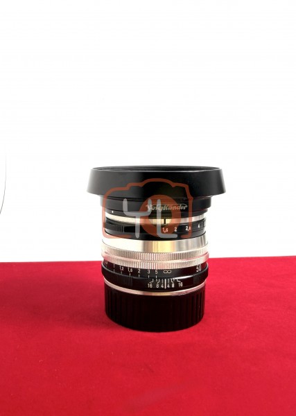 [USED-PJ33] Voigtlander 50mm F1.5 II MC Nokton ASPH VM (Leica M), 90% Like New Condition (S/N:7111202)