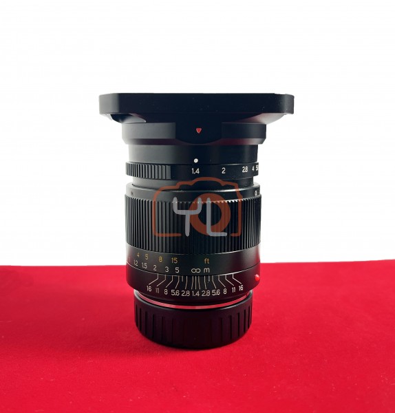 [USED-PJ33] 7 Artisans 28mm F1.4 ASPH (Leica M), 90% Like New Condition (S/N:624536)