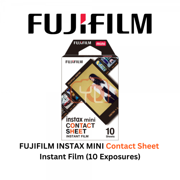 FUJIFILM INSTAX MINI Contact Sheet Film (10 Exposures)