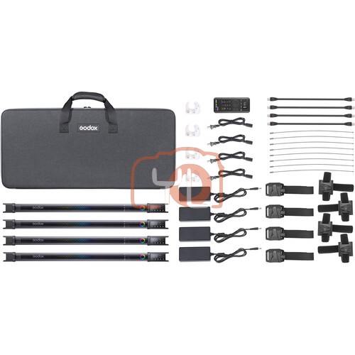 Godox TL60 RGB LED Tube Light (2.5', 4-Light Kit)