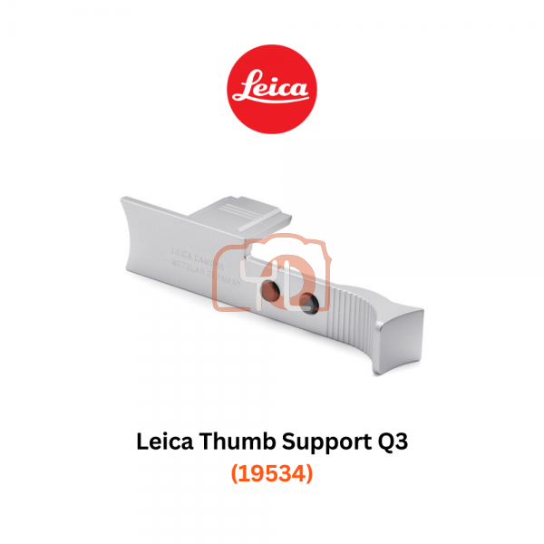 Leica Thumb Support Q3 (Aluminum, Silver) (19534)