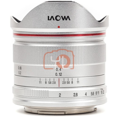 Laowa 7.5mm f2 MFT Lens for Micro Four Thirds (Ultralight Version, Silver)