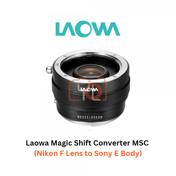 Laowa Magic Shift Converter MSC (Nikon F Lens to Sony E Body)
