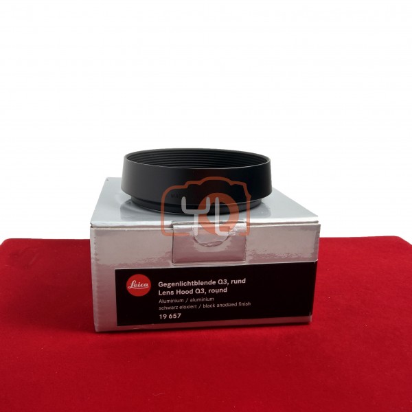 [USED-PJ33] Leica Q3 Round Lens Hood 19657, 95% Condition Like New