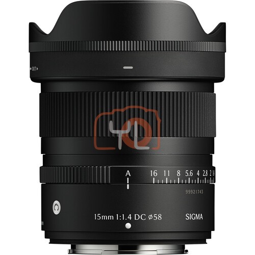 Sigma 15mm f/1.4 DC Contemporary Lens (Fujifilm X)