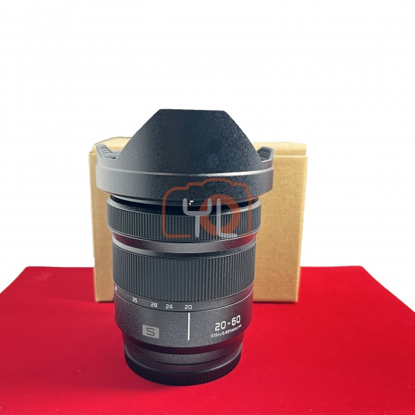 [USED-PJ33] Panasonic 20-60mm F3.5-5.6 Lumix S L-Mount , 99% Like New Condition (S/N:XJ3GB207467)
