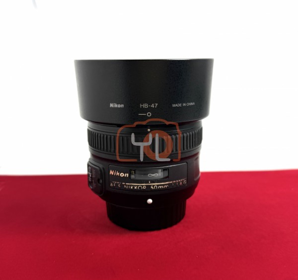 [USED-PJ33] Nikon 50mm F1.8 G AFS, 85% Like New Condition (S/N:3363941)