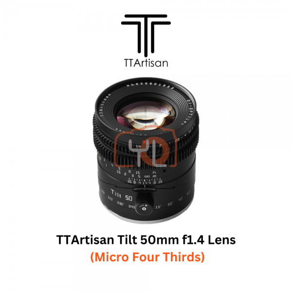 TTArtisan Tilt 50mm f1.4 Lens (Micro Four Thirds)