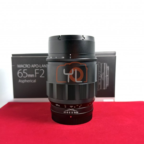 [USED-PJ33] Voigtlander 65mm F2 Macro APO-Lanthar ASPH (Nikon Z), 95% Like New Condition (S/N:7430752)