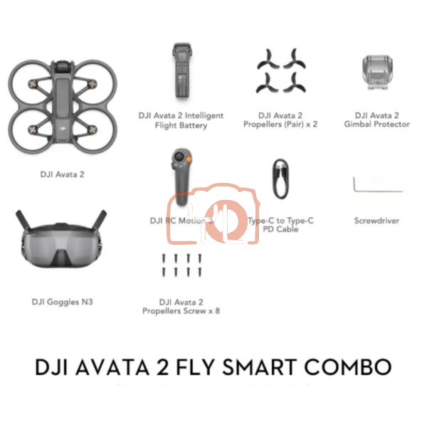 DJI Avata2 Fly Smart Combo ( single battery )