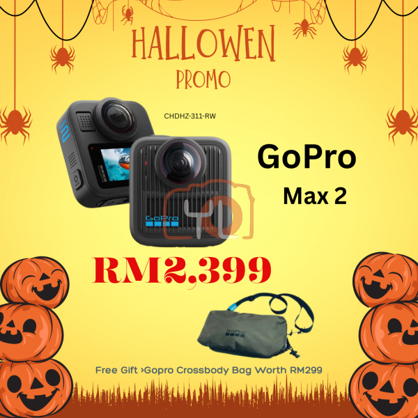 GoPro MAX 2 360 Action Camera (Halloween Promo 1st-31st October 2025)