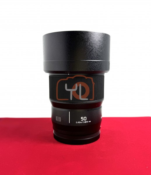 [USED-PJ33] Panasonic 50mm F1.8 Lumix S, 95% Like New Condition (S/N:XF3GB202113)