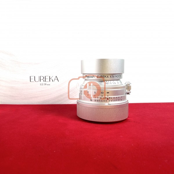 [USED-PJ33] Thypoch 50mm F2 Eureka Aluminum (Leica M), 95% Like New Condition (S/N:W1897100940)