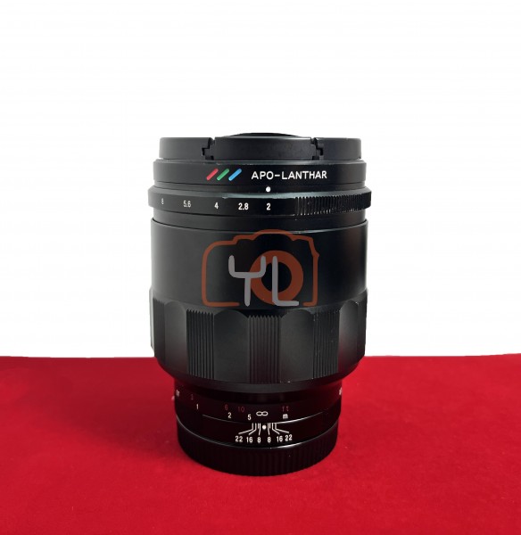 [USED-PJ33] Voigtlander 65mm F2 Macro APO-Lanthar ASPH (Sony FE) , 85% Like New Condition (S/N:7922874)