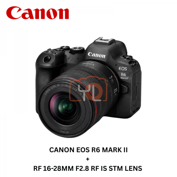Canon EOS R6 Mark II Body + RF 16-28mm F2.8 IS STM Lens