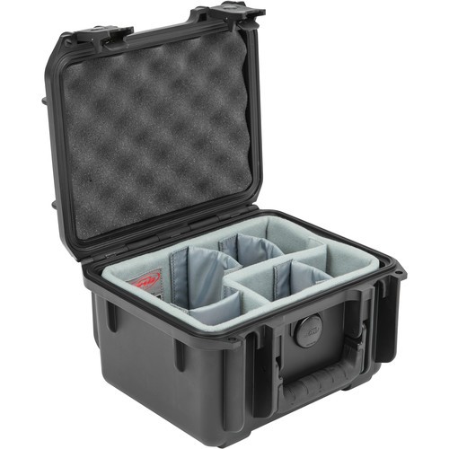 SKB iSeries 0907-6 Case with Think Tank Photo Dividers (Black)