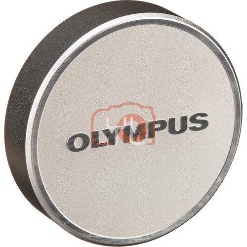 Olympus LC-48B Lens Cap for M.Zuiko Digital 17mm 1:1.8 Lens (Silver)