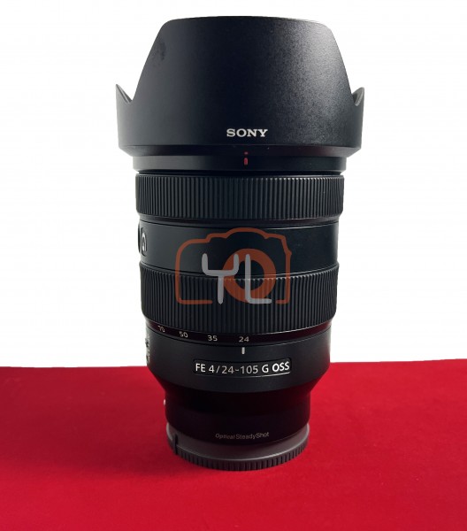 [USED PJ33] Sony 24-105mm F4 G OSS FE ,90% Like New Condition (S/N:1865871)