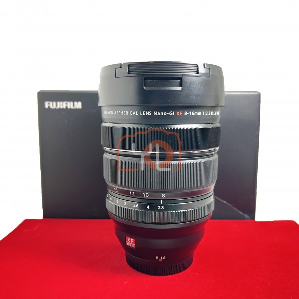 [USED-PJ33] Fujifilm 8-16mm F2.8 R LM WR XF, 90% Like New Condition (S/N:95A02953)