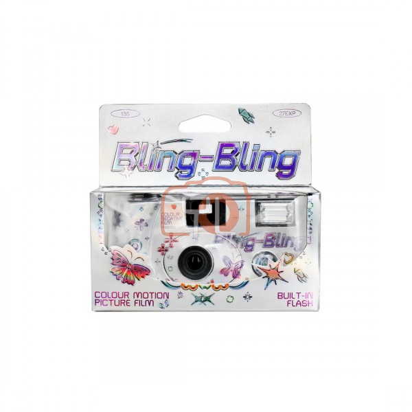 Retocolor Bling-Bling 400 35mm Disposable Film Camera 27EXP, ISO400 (Film and Battery Included)