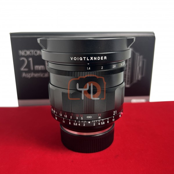 [USED-PJ33] Voigtlander 21mm F1.4 Nokton ASPH VM (Leica M)  , 95% Like New Condition (S/N:7010233