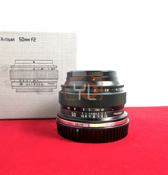[USED-PJ33] TT artisan 50mm f2 MF Lens (Nikon Z), 95% Like New Condition (S/N:850624180)
