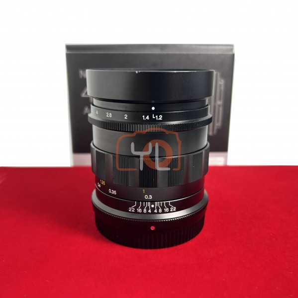 [USED-PJ33] Voigtlander 40mm f1.2 Nokton ASPH (Nikon Z), 90% Like New Condition (S/N:0603002213)