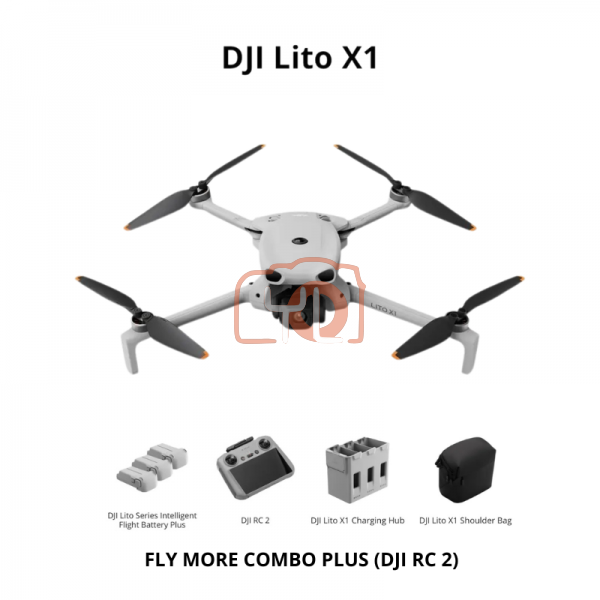 DJI Lito X1 - Fly More Combo Plus (DJI RC 2)