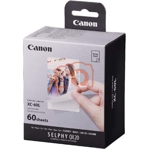 Canon XC-60L Ink/Paper Set For QX20