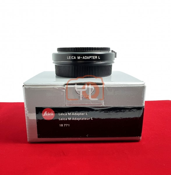 [USED-PJ33] Leica M To L Adapter 18771, 95% Like New Condition